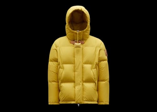 Moncler x JW Anderson Wintefold Short Down Jacket Yellow