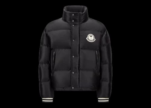 Moncler x Palm Angels Keon Short Down Jacket Black