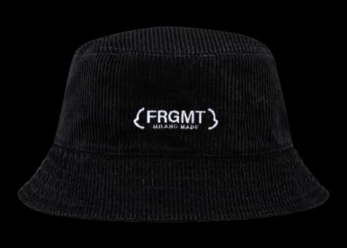 Moncler Hiroshi Fujiwara x Fragment Reversible Bucket Hat Black