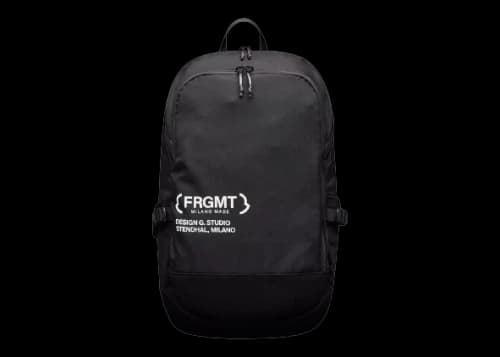 Moncler Hiroshi Fujiwara x Fragment Logo Backpack Black