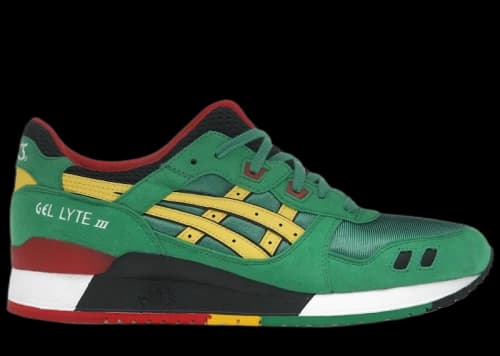 ASICS Gel-Lyte III Rasta Pack Green