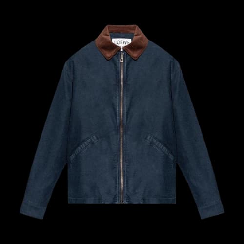 Loewe Jacket 'Indigo Blue'