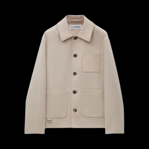 Loewe Workwear Jacket 'Light Beige Melange'