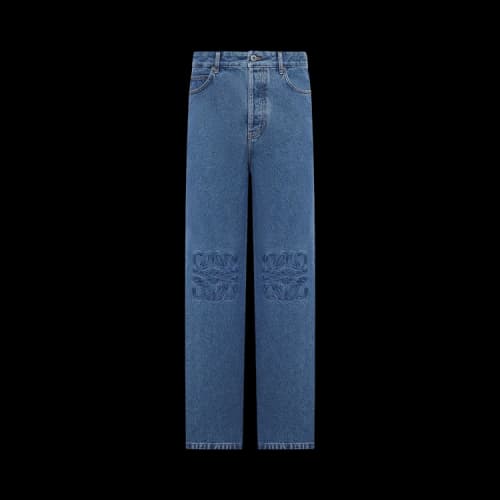 Loewe Anagram Baggy Jeans 'Blue'