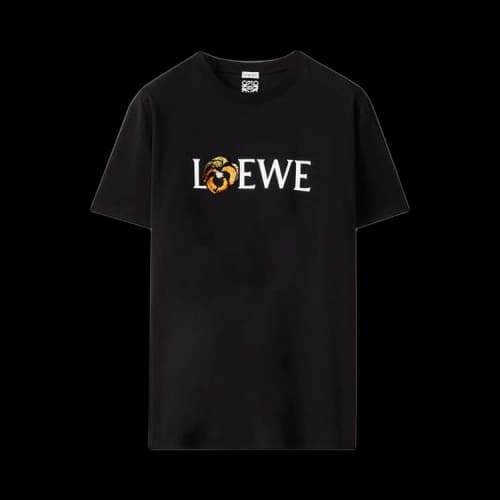 Loewe Pansy T-Shirt 'Black'