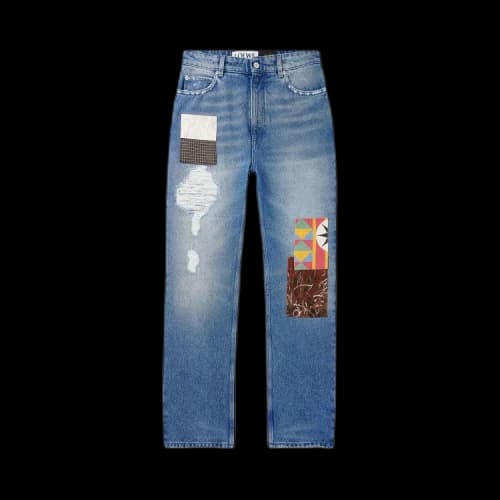 Loewe Straight Leg Jeans 'Medium Blue'