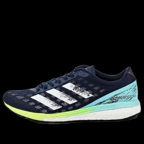adidas Adizero Boston 9 'Blue White Yellow' (Women's)