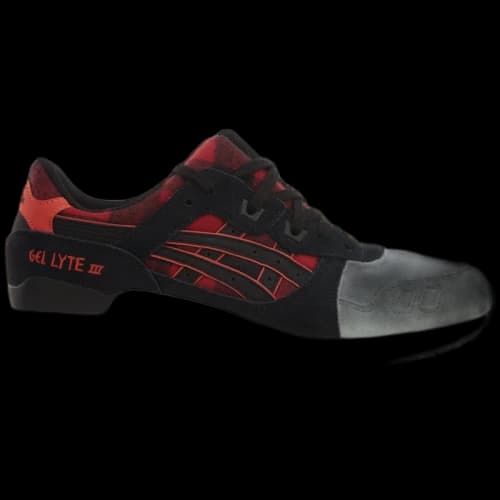 ASICS Gel-Lyte III Red Black
