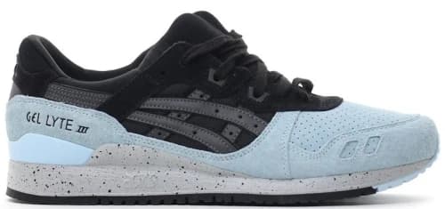 ASICS Gel-Lyte III Black Light Blue Speckle Grey