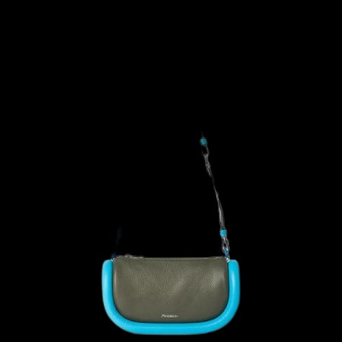 JW Anderson Bumper 12 Leather Crossbody Bag 'Green'