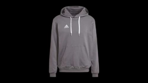 adidas Entrada 22 Sweat Hoodie Team Grey Four