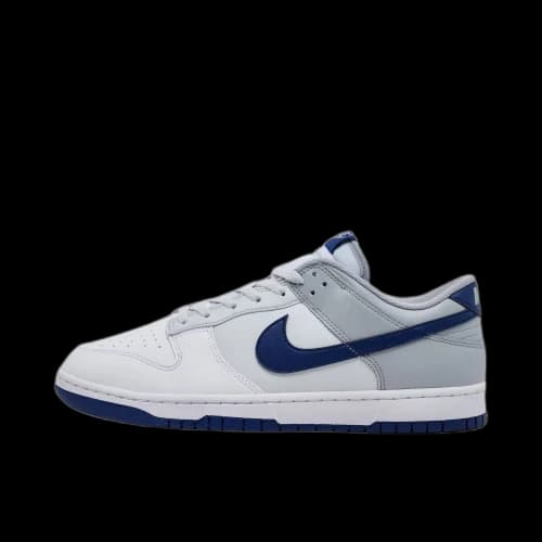 Nike Dunk Low Retro White Deep Royal Wolf Grey