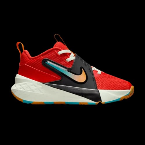 Nike Team Hustle D 12 Picante Red Dusty Cactus Volt Tint Orange Peel (PS)