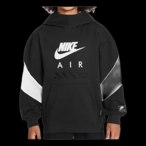 (PS) Nike Air Fleece Pullover Hoodie 'Black'