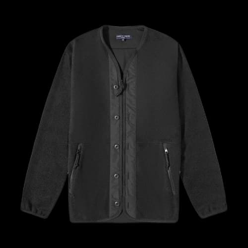 Comme des Garçons Homme Boa Fleece Zip Liner 'Black'
