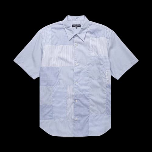 Comme des Garçons Homme Plus Check Mix Shirt 'Sax'