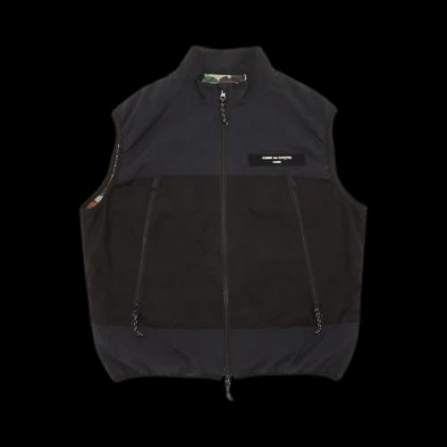 Comme des Garçons Homme Plus Technical Vest 'Navy/Black'