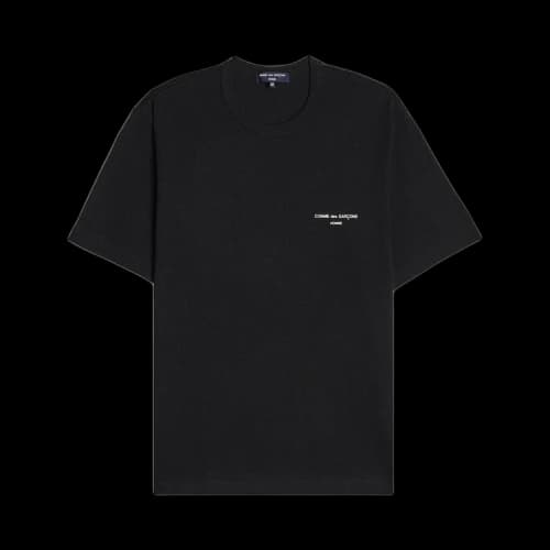 Comme des Garçons Homme Logo Print T-Shirt 'Black'