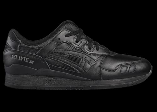 ASICS Gel-Lyte III Leather Triple Black