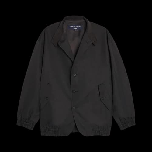 Comme des Garçons Homme Plus Ramie Jacket 'Black'