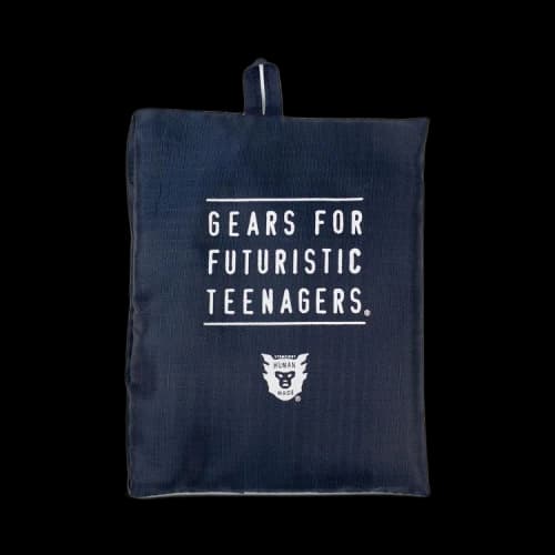 Human Made Medium Nylon Travel Case 'Navy Blue'