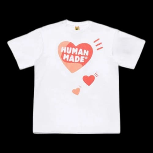HUMAN MADE Love Short Sleeve Unisex White