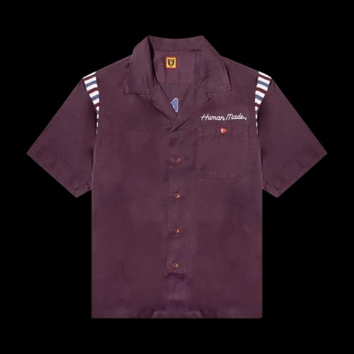 Human Made Bowling Shirt 'Purple'