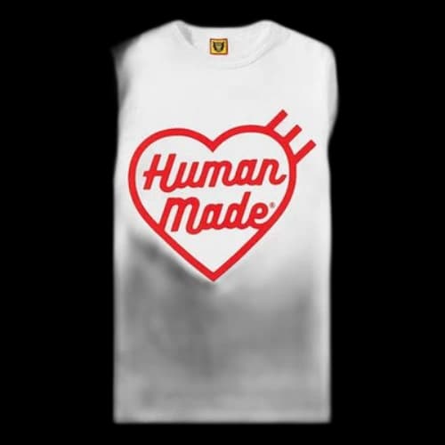 HUMAN MADE Alphabet Printing Short Sleeve White