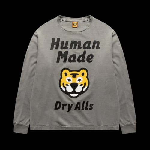 Human Made Long-Sleeve Shirt 'Grey'