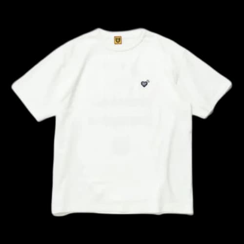 HUMAN MADE Heart Badge T-shirt 'White'