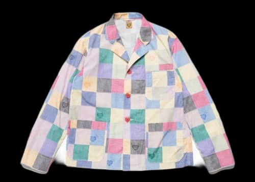 Human Made Patchwork Jacket Pink