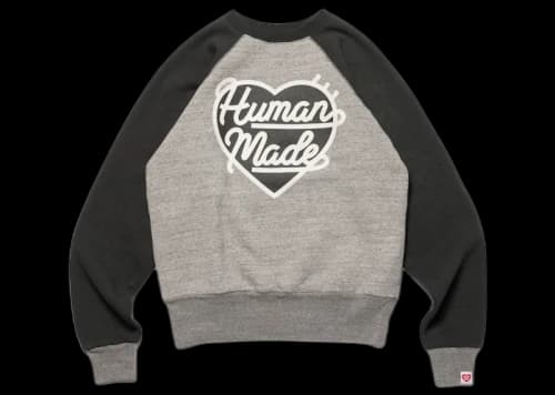 Human Made Heart Sweatshirt (FW22) Grey