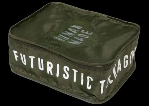 Human Made Gusset Small Case Olive Drab
