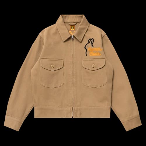 Human Made Zip Work Jacket 'Beige'