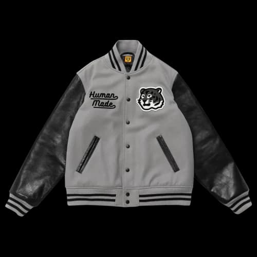 Human Made Varsity Jacket 'Grey'