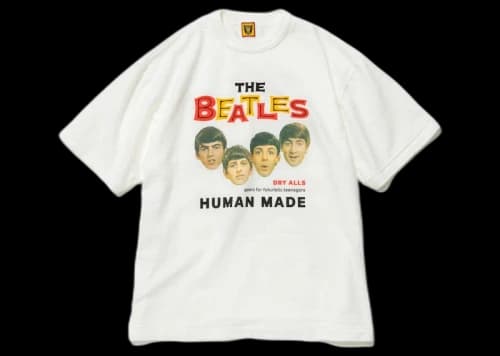 Human Made Beatles Graphic T-Shirt White