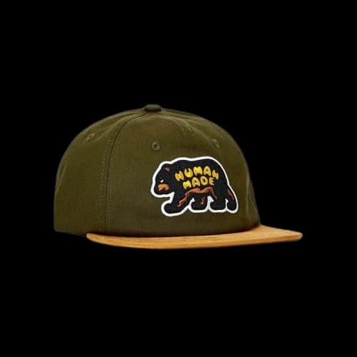 Human Made 5 Panel Twill Cap #2 'Olive Drab'
