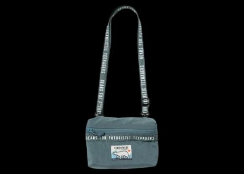 Human Made Sacoche Shoulder Bag Blue