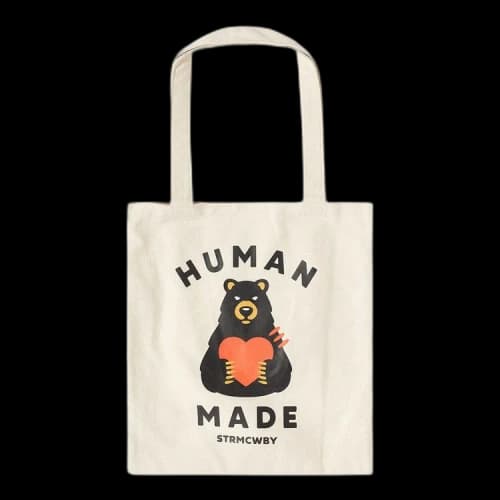Human Made Book Tote Bag 'White'