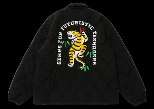 Human Made Quilted Coach Jacket Black
