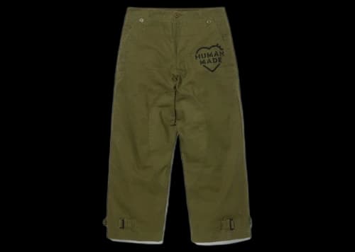 Human Made Military Motorcycle Pants Olive Drab
