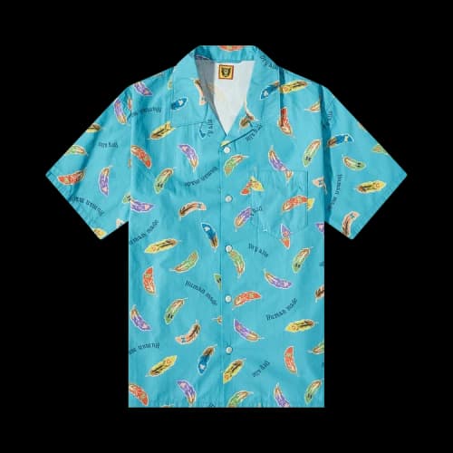 Human Made Feather Aloha Shirt 'Blue'