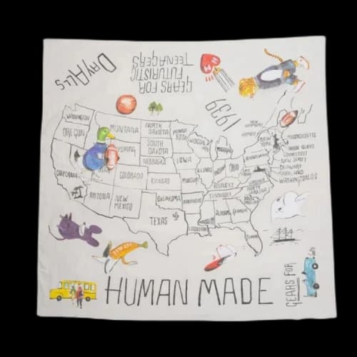 Human Made Bandana 'White'