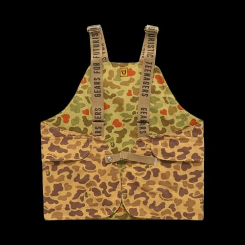Human Made Duck Camo Reversible Hunting Vest 'Olive Drab'