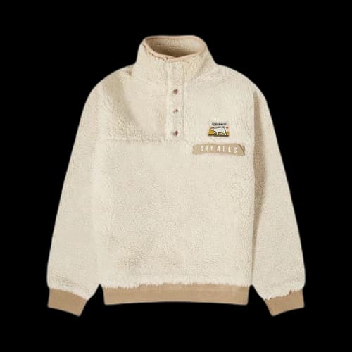 Human Made Boa Fleece Pullover 'White'