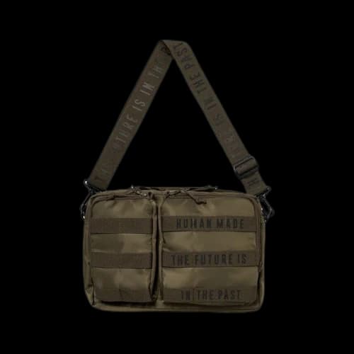 Human Made Large Military Pouch 'Olive Drab'