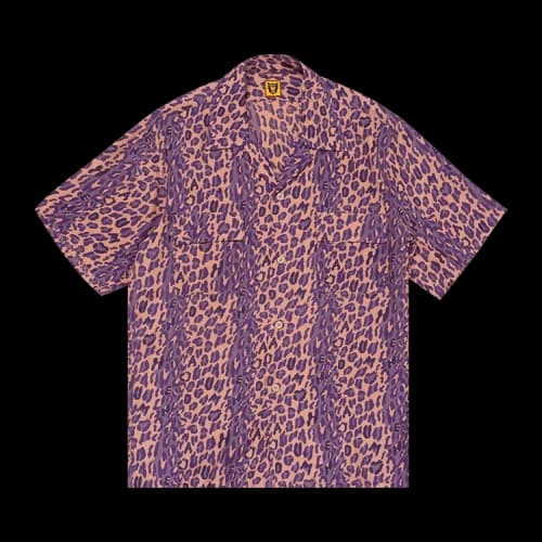 Human Made Leopard Aloha Shirt 'Purple'
