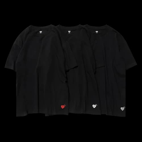 Human Made T-Shirt (3 Pack) 'Black'