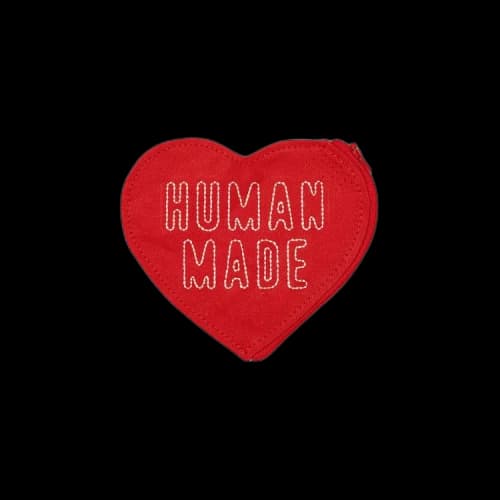 Human Made Heart Bank Pouch 'Red'