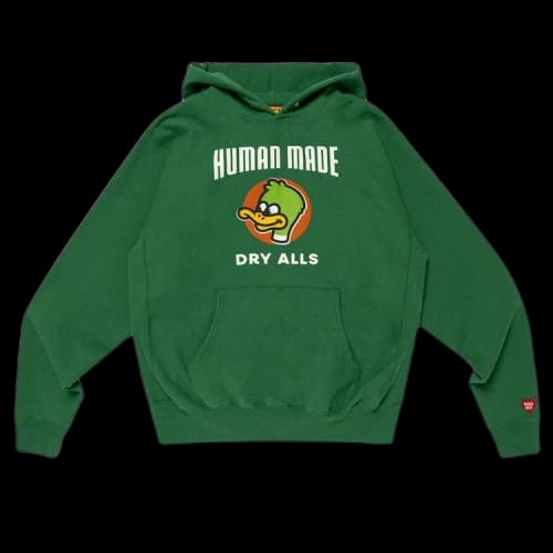 Human Made Heavyweight Hoodie 'Green'